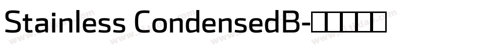 Stainless CondensedB字体转换